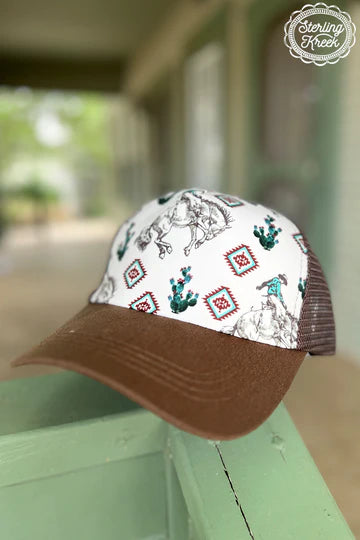 Bronc Desert Trucker Hat