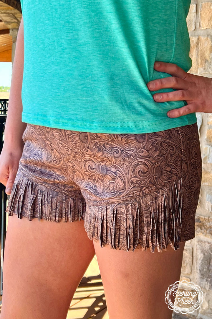 Tooled Babe Shorts