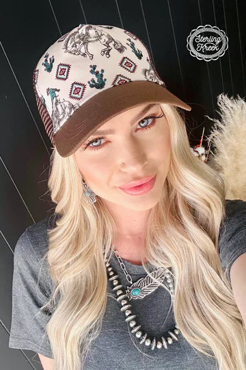 Bronc Desert Trucker Hat
