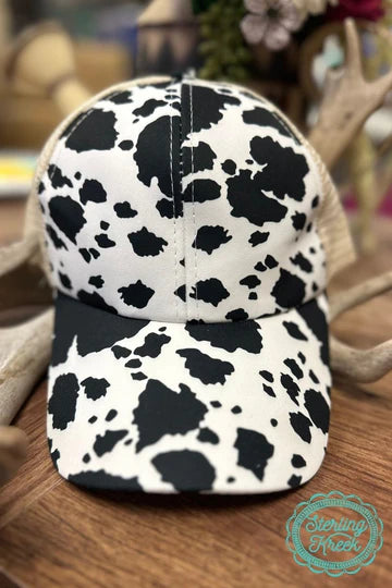 Cowtown Ponytail Baseball Cap